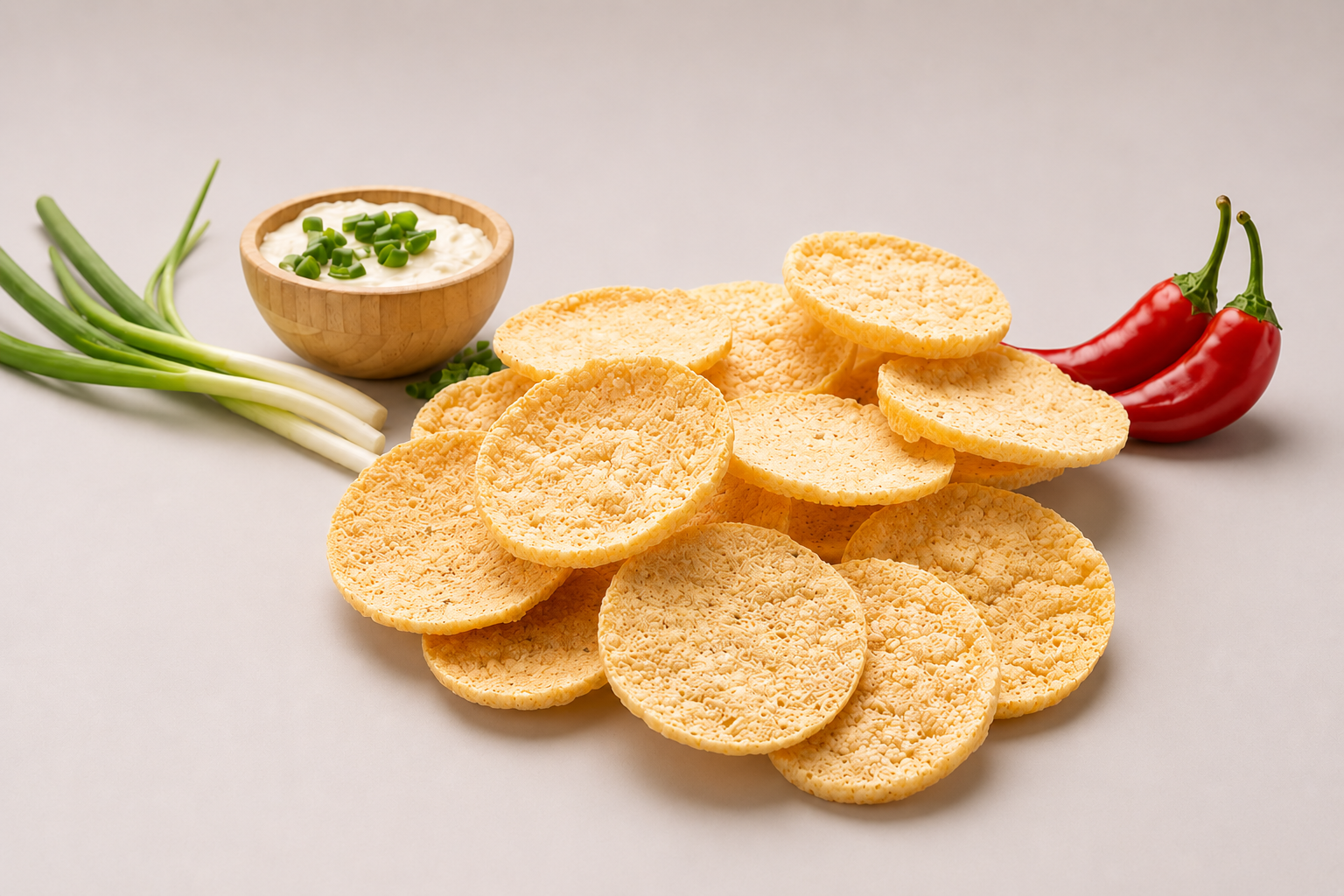 Chilli and sour cream crisps