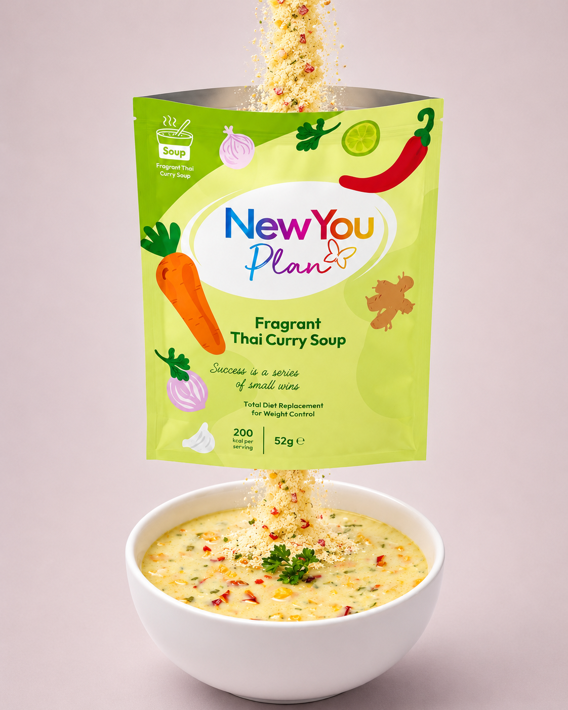 Thai curry soup